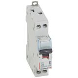 DX³10000 16kA high inlet and low outlet U+N screw circuit breaker 230V~ - 6A - curve C - 1 module