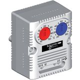 ClimaSys CC - double thermostat 250V - range of temperature 0…60°C - 1NO/NC - °C