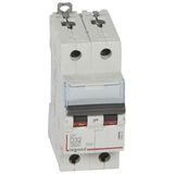 DX³6000 10kA high inlet and low outlet 2P screw circuit breaker 230V~ to 400V~ - 32A - D curve - 2 modules