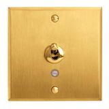 Art d'Arnould universe 6A illuminated lever push memory - brushed gold