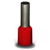 Ferrule insulated, red