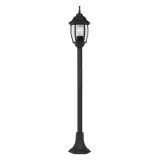 Outdoor lighting post H120cm E27 Black