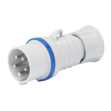 STRAIGHT PLUG HP - WITH FASE INVERTER - IP44/IP54 - 3P+E 16A 200-250V - BLUE - 9H - SCREW WIRING