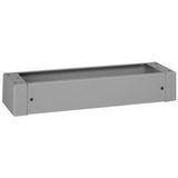 Plinth - for XL³ 400 cabinets and enclosures - h 100 mm