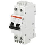 S202MR-K1 Miniature Circuit Breaker - 2P - K - 1 A