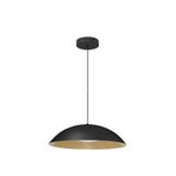 Triac Dimmable Sandy Black Outside Natural Wood Inside Aluminium & Acrylic LED 42 Watt 230 Volt 2015Lm 3000K IP20 D: 58 H: 120 cm Adjustable Height