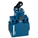 Limit switch XCNTR - th.plastic roller lever plung. Hor - 2NC - slow - M16