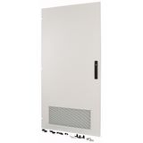 Section wide door, ventilated, left, HxW=1625x795mm, IP31, grey