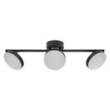 DECOR SPOT MOON 3SPOT 16W 830 BK LEDV