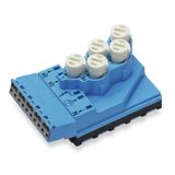 Supply module 5 x 2.5 mm² 5-pole blue