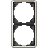 2-gang frame, platinum CD582PT