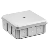 Surface junction box NSW90x90 grey