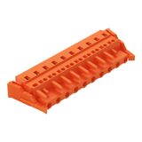 1-conductor female connector CAGE CLAMP® 2.5 mm² orange