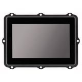 Rear mounting control panel, 24 V DC, 7 Inches PCT-Display, 1024x600 pixels, 2xEthernet, 1xRS232, 1xRS485, 1xCAN, 1xSD slot