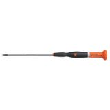 Slotted screwdriver, Blade thickness (A): 0.8 mm, Blade width (B): 4 m