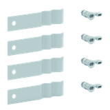 CZC4 Copper busbar connection set, 232 mm x 75 mm x 115 mm