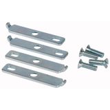 Wall fixing strap with screw, (1 set = 4 units)