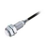 Proximity sensor, inductive, brass-nickel, Spatter-coating, M12, shiel