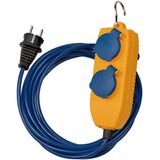 Extension cable IP54 with Powerblock 5m blue AT-N05V3V3-F 3G1,5