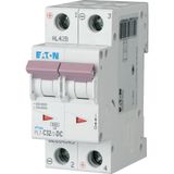 Miniature circuit breaker (MCB), 32 A, 2p, characteristic: C, DC