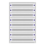 Modular chassis 3-24K flat, 8-rows, depth 100 mm