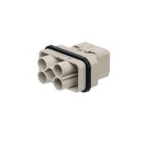 Contact insert (industry plug-in connectors), Male, 690 V, 40 A, Numbe