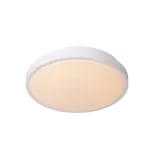 DASHER Flush ceilin. Bathr.-White-Ø29,3-LED-12W