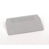 Terminal Block, End Barrier, Gray, for 1492-L3, L3P, LG3, LKD3