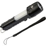 Brennenstuhl LuxPremium Flashlight THL 300 / COB Torch with side light (extra bright CREE-LED, dust and splash water protected IP54, 360+240 Lumen, ma