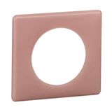 Céliane plate 1 station - Dusty pink finish