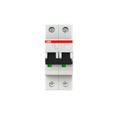 S202-C25 Miniature Circuit Breaker - 2P - C - 25 A