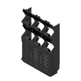 Side element, IP20 in installed state, Plastic, black, Width: 67.5 mm