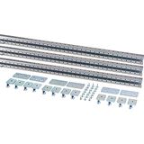 Mi U profile Mounting rail L=3x 2000 mm + rail connectors and screws (Mi MR 69)