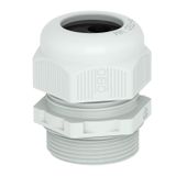 V-TEC VM32 2x8 Cable gland, metric thread with multi-way seal insert, light grey