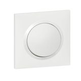 dooxie one 6A 250V~ push button delivered with white square plate and claws