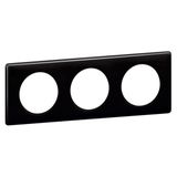 Céliane Plate - Black Lacquered - 3 positions