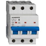Miniature Circuit Breaker (MCB) AMPARO 10kA, C 50A, 3-pole