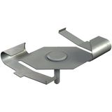 CPC M6x11  Clamp, with threaded pin, M6x11mm, Steel, St, zinc microlamella