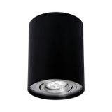 CHLOE GU10 SPOT SURFACE MOUNTED GU10 250V IP20 80x130mm BLACK round adjustable with round base