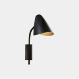 Wall fixture Organic E14 23W Black