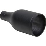 Abdeckung/ Stülpe für E27-Isolierstofffassung, 40x90mm, Farbe: schwarz