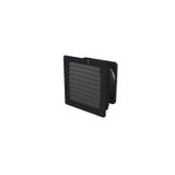 Filter fan (cabinet), IP54, black