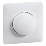 PEHA Standard cover with knob cover plate for single mounting