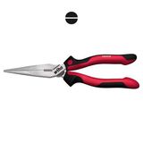 Needle nose pliers Industrial with cutting edge, 160 mm