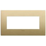 Classic plate 5M BS metal brushed brass