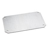 Metallic mounting plate for PLA enclosure H2000xW750mm