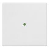 Button 2M w/o Symbol simple push white