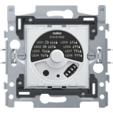 Base for universal rotary dimmer with PLC interference suppression, 5 – 325 W, 3 wire