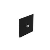 Art d'Arnould - 1 gang television socket F-type socket Epure - Matt Black