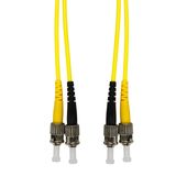 FO Patchcord Duplex ST/ST, 9/125æm OS2, LS0H-3, yellow, 2.0m